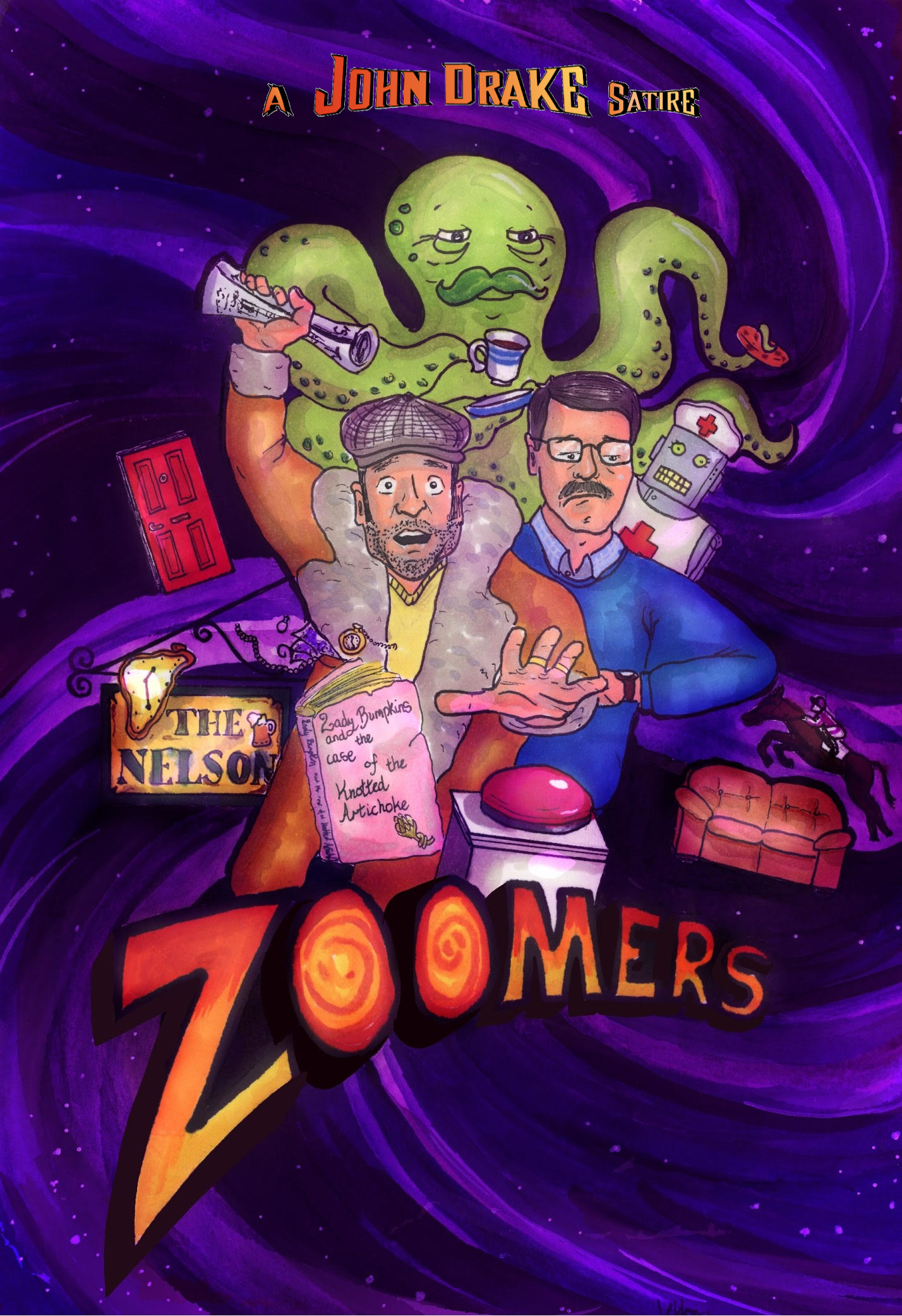 Are you a Galactic Hitchhiker at heart? Do you demand a little timey whimey mixed in with your Sci-fi comedy? Then you’re going to love Zoomers, the next comedic gem from John Drake, plus new audio, the Corsari Universe, and more.