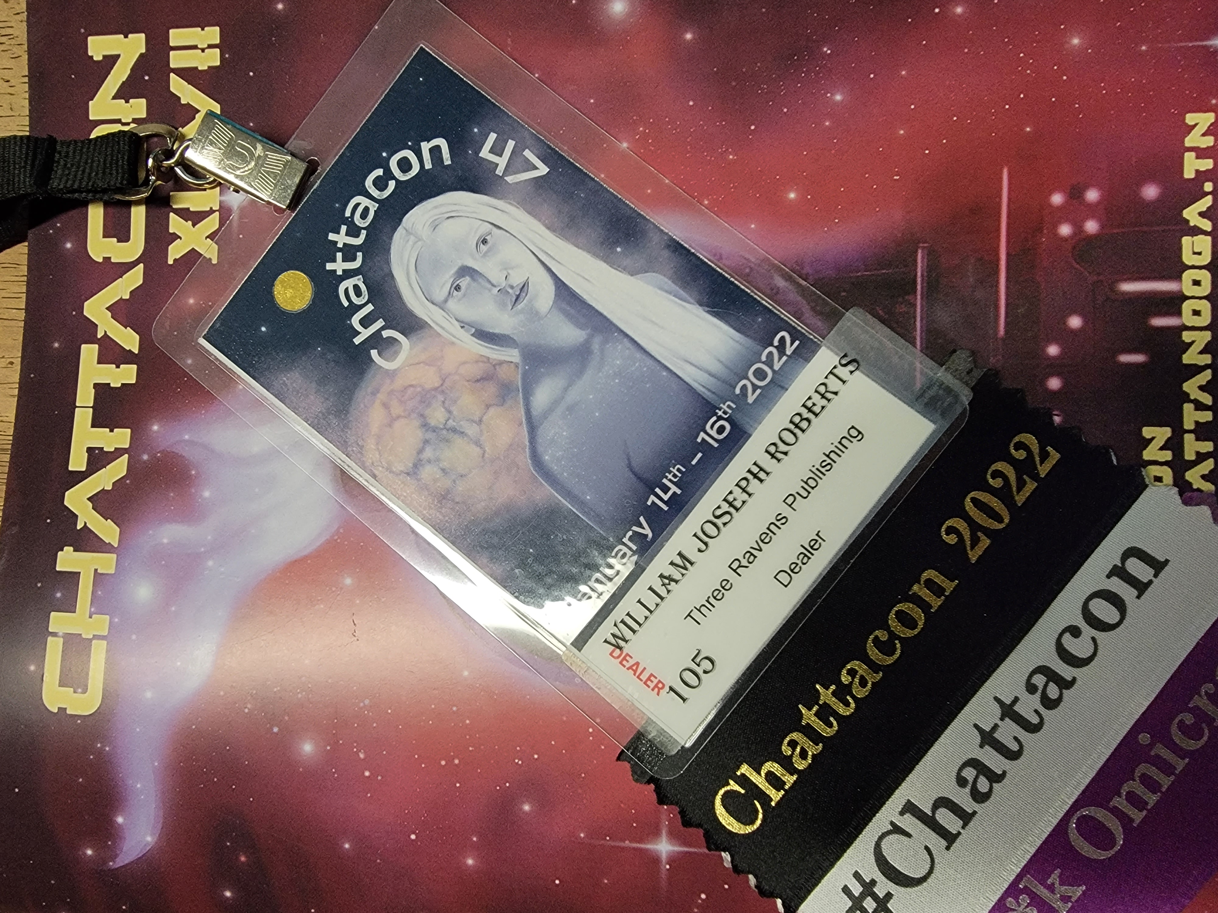 Chattacon 47 After Action Report, recovery, and new books!